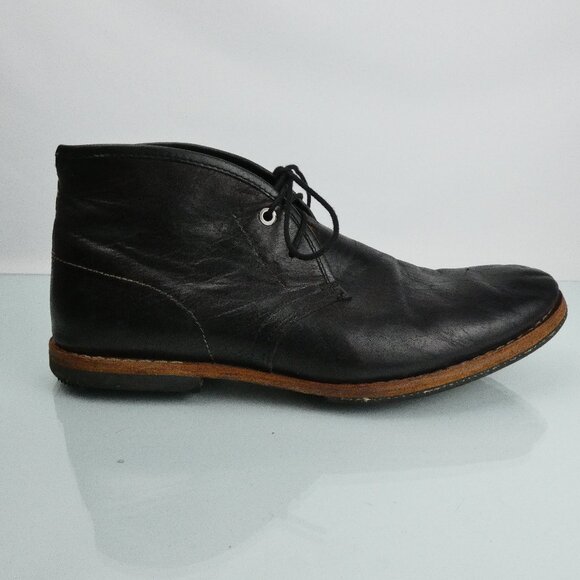 Timberland Boot Co Chukka Boots Mens 9 Wodehouse Black Leather Ankle Casual main image 3